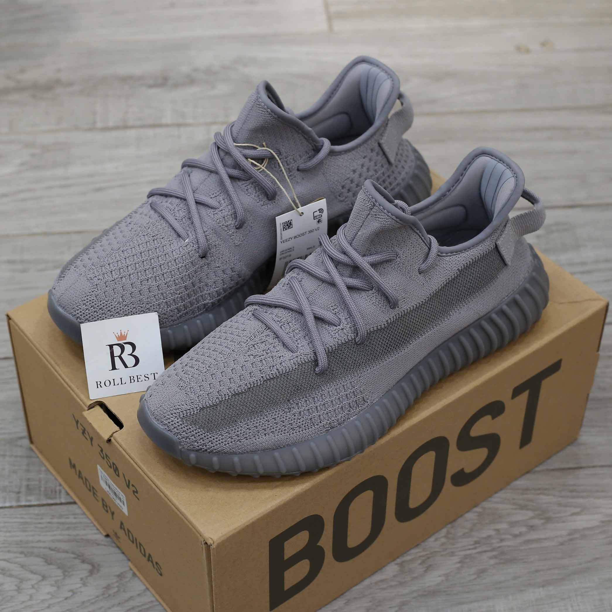 Giày Adidas Yeezy Boost 350 V2 Steel Grey Like Auth