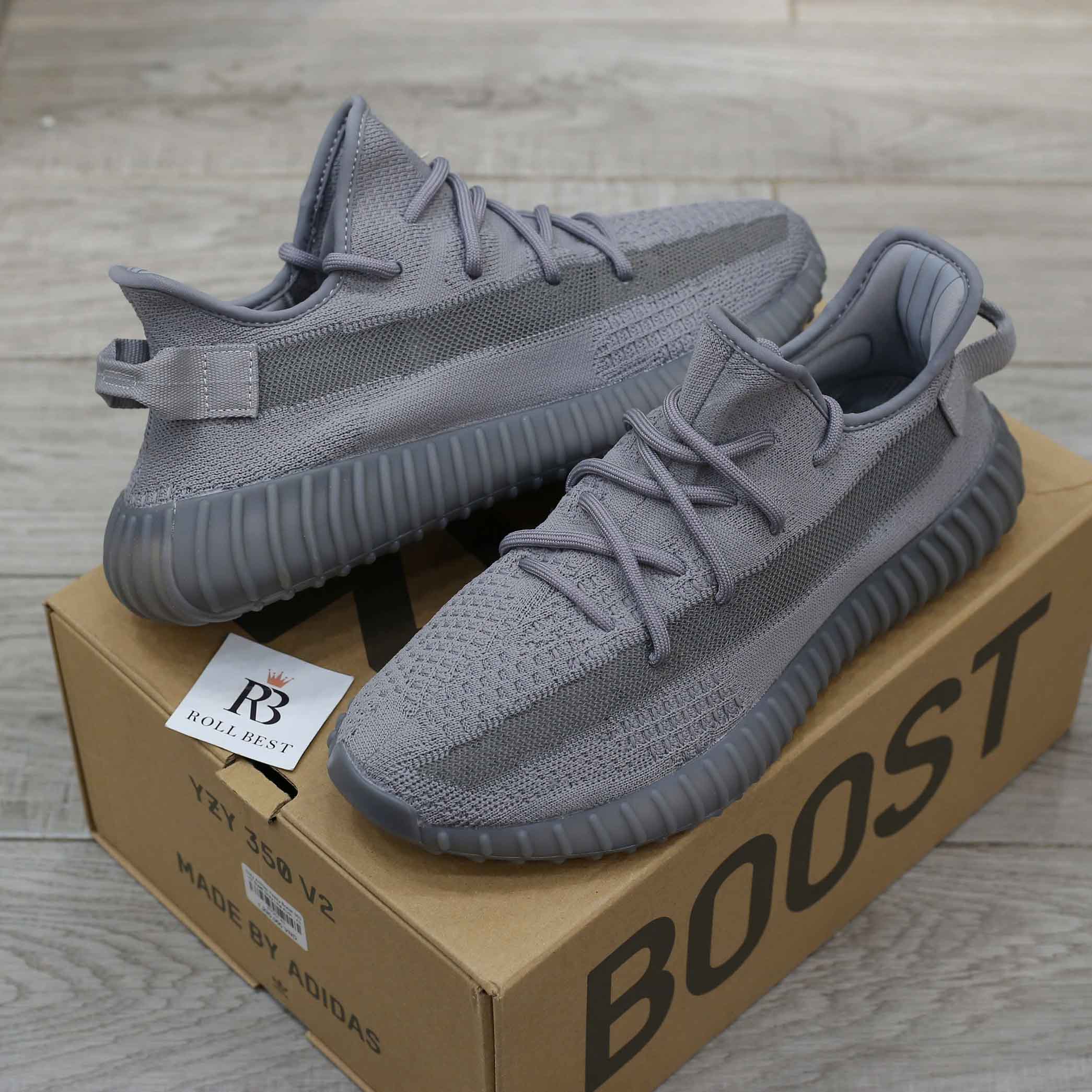 Giày Adidas Yeezy Boost 350 V2 Steel Grey Like Auth
