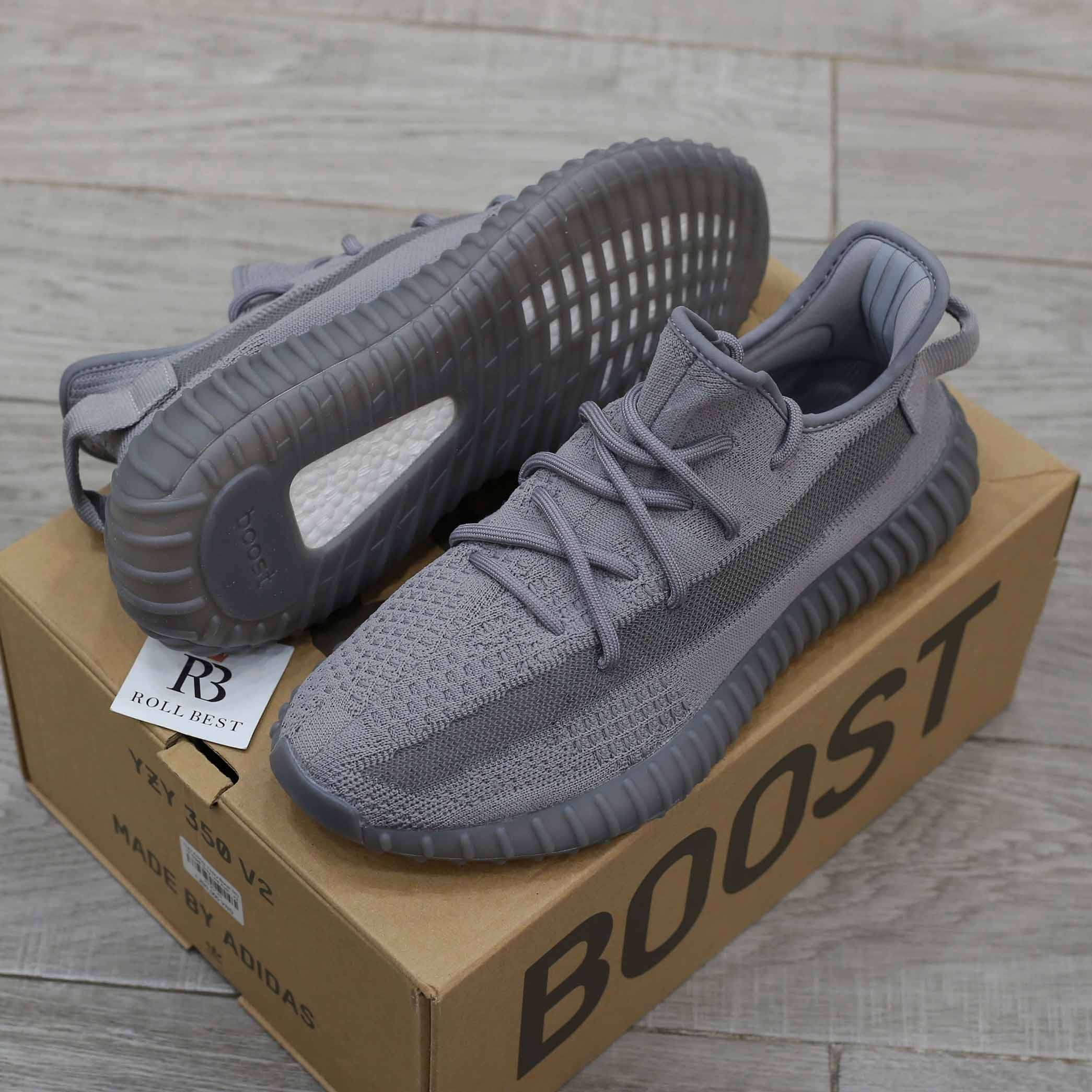 Giày Adidas Yeezy Boost 350 V2 Steel Grey Like Auth