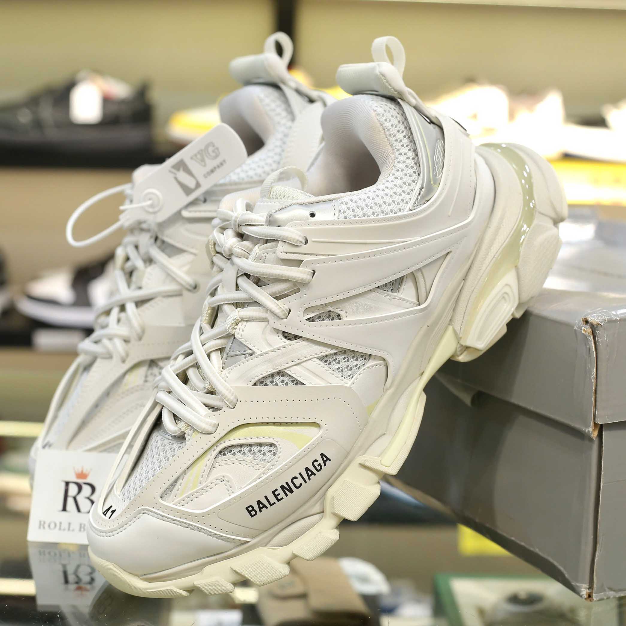 Giày Balenciaga Track 3.0 Triple White Best Quality