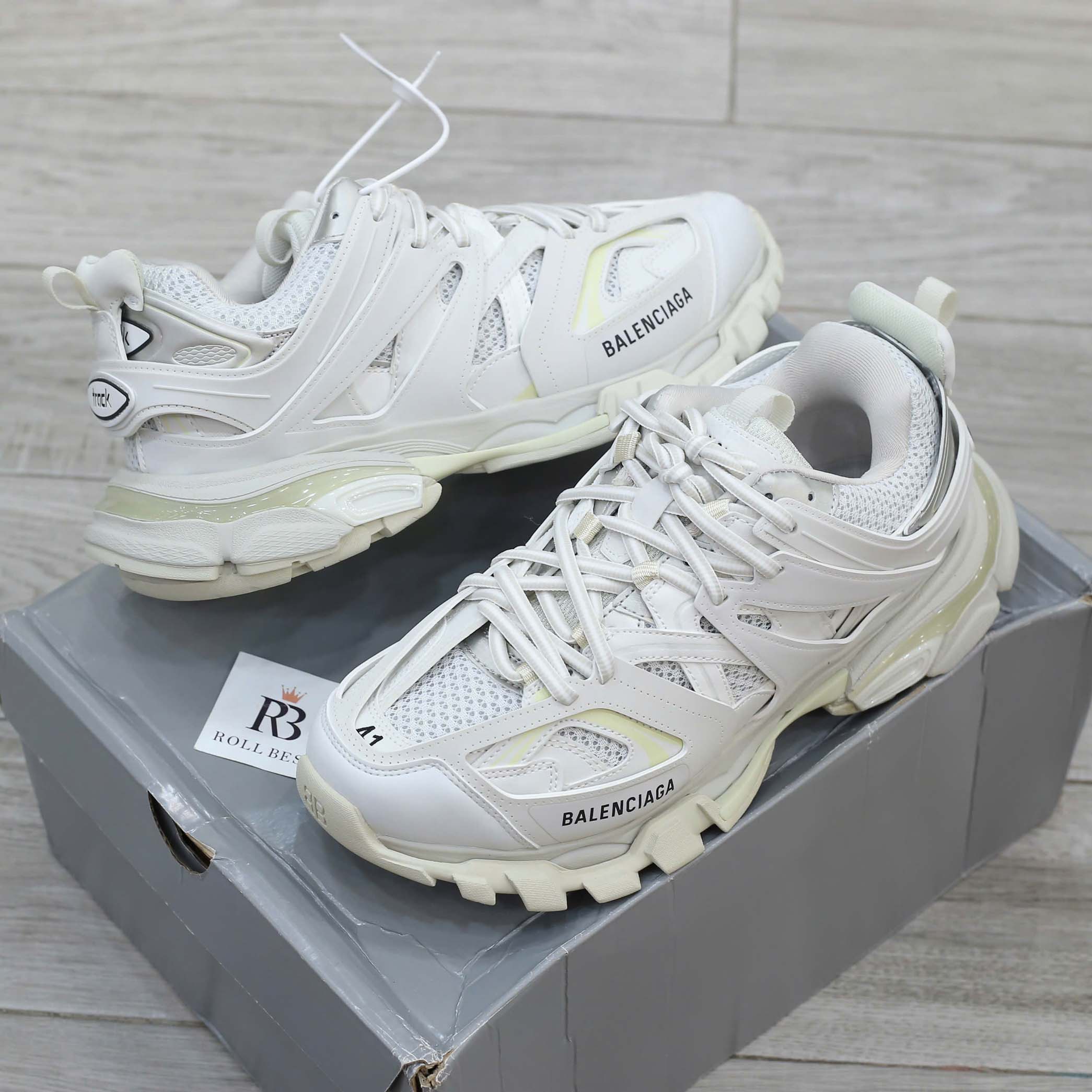 Giày Balenciaga Track 3.0 Triple White Best Quality