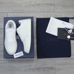 Giày Dior B27 Low White Grained Calfskin White Dior Gravity Best Qualiy