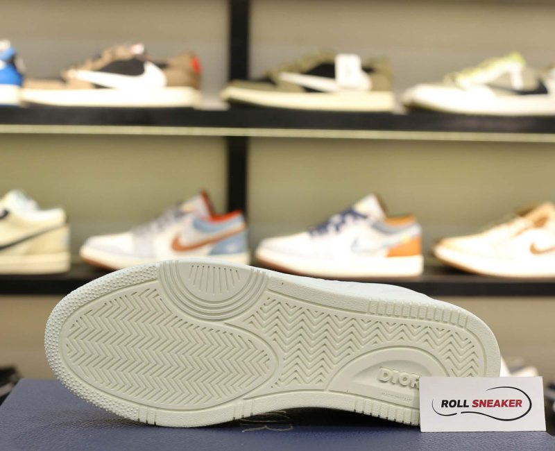 Giày Dior B27 Low White Grained Calfskin White Dior Gravity Best Qualiy