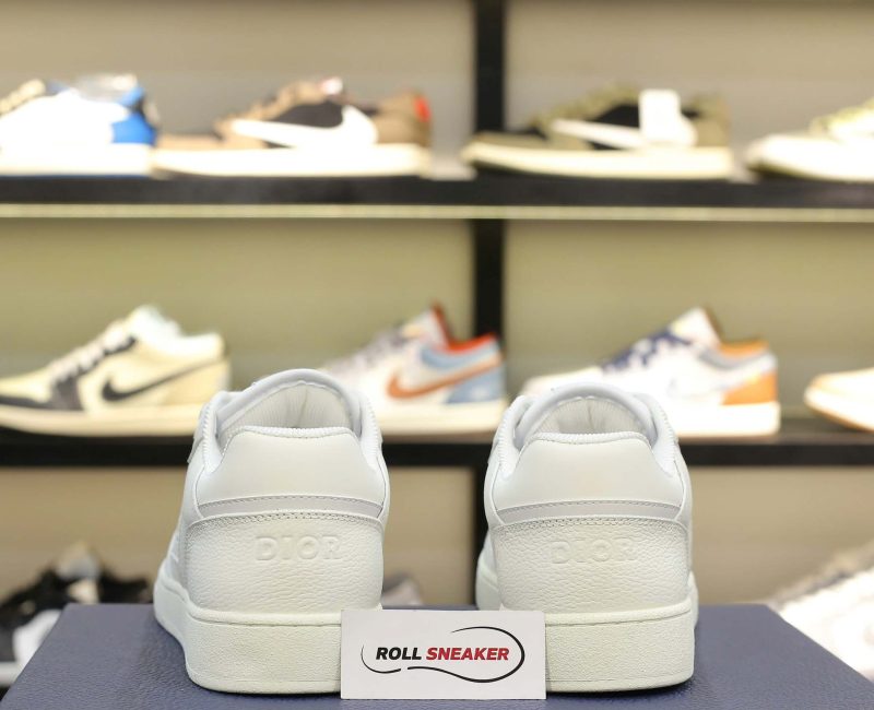 Giày Dior B27 Low White Grained Calfskin White Dior Gravity Best Qualiy