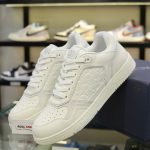 Giày Dior B27 Low White Grained Calfskin White Dior Gravity Best Qualiy