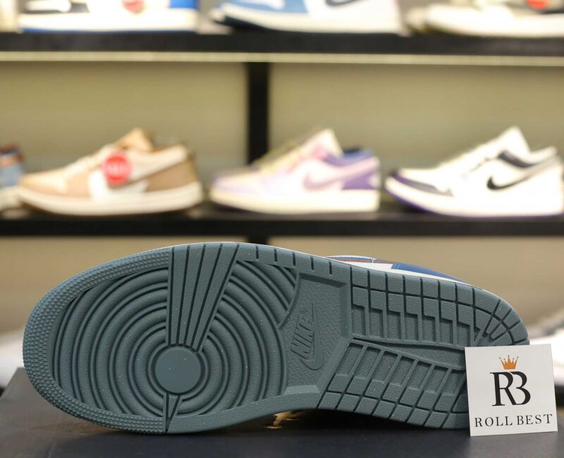 Giày Jordan 1 Low Industrial Blue Best Quality