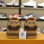 Giày Louis Vuitton LV Trainer Brown Yellow Best Quality