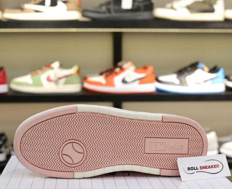 Giày MLB Korea Chunky Liner Classic Mono New York Yankees Pink Like Auth