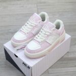 Giày MLB Korea Chunky Liner Classic Mono New York Yankees Pink Like Auth