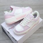 Giày MLB Korea Chunky Liner Classic Mono New York Yankees Pink Like Auth