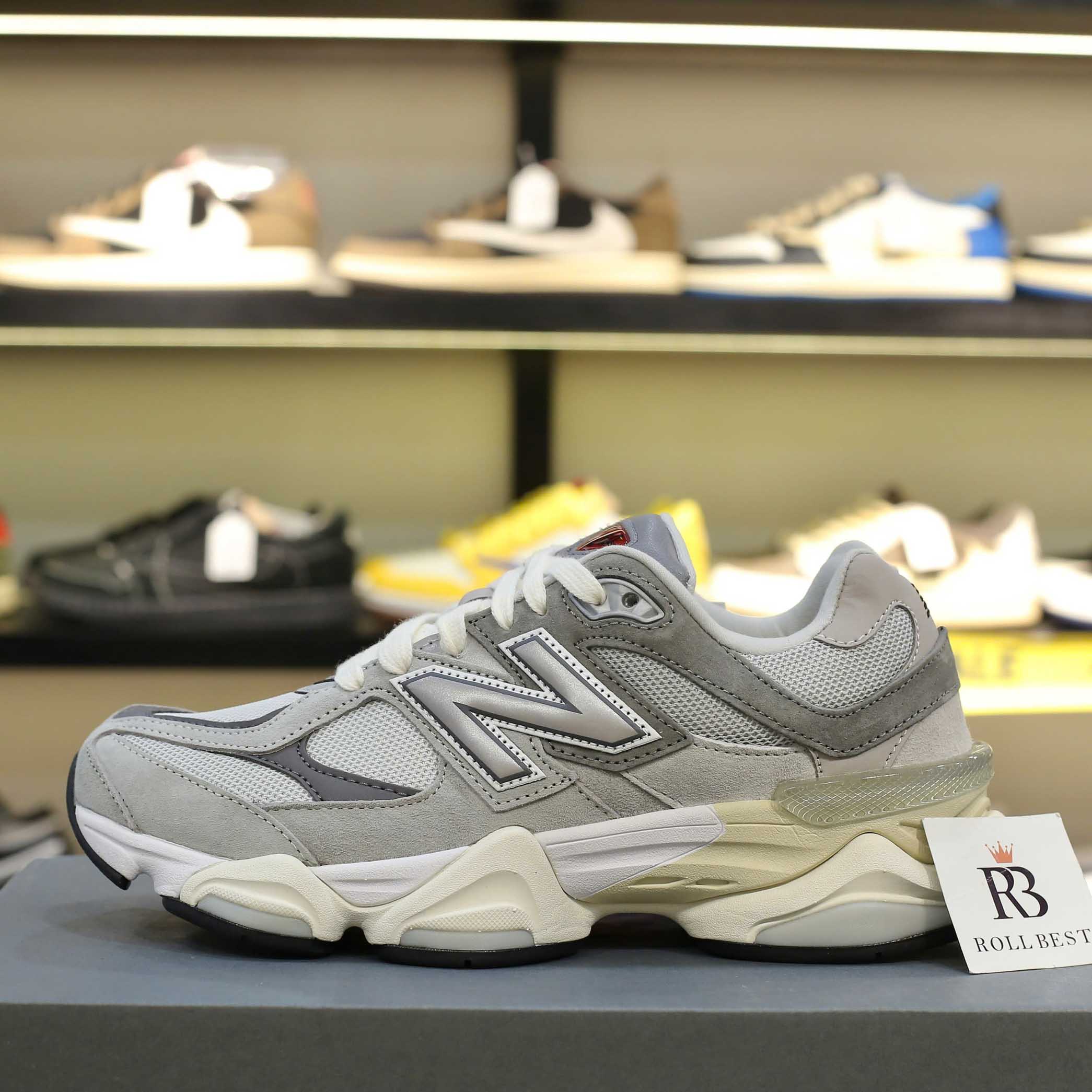 Giày New Balance 9060 Rain Cloud Grey Best Quality