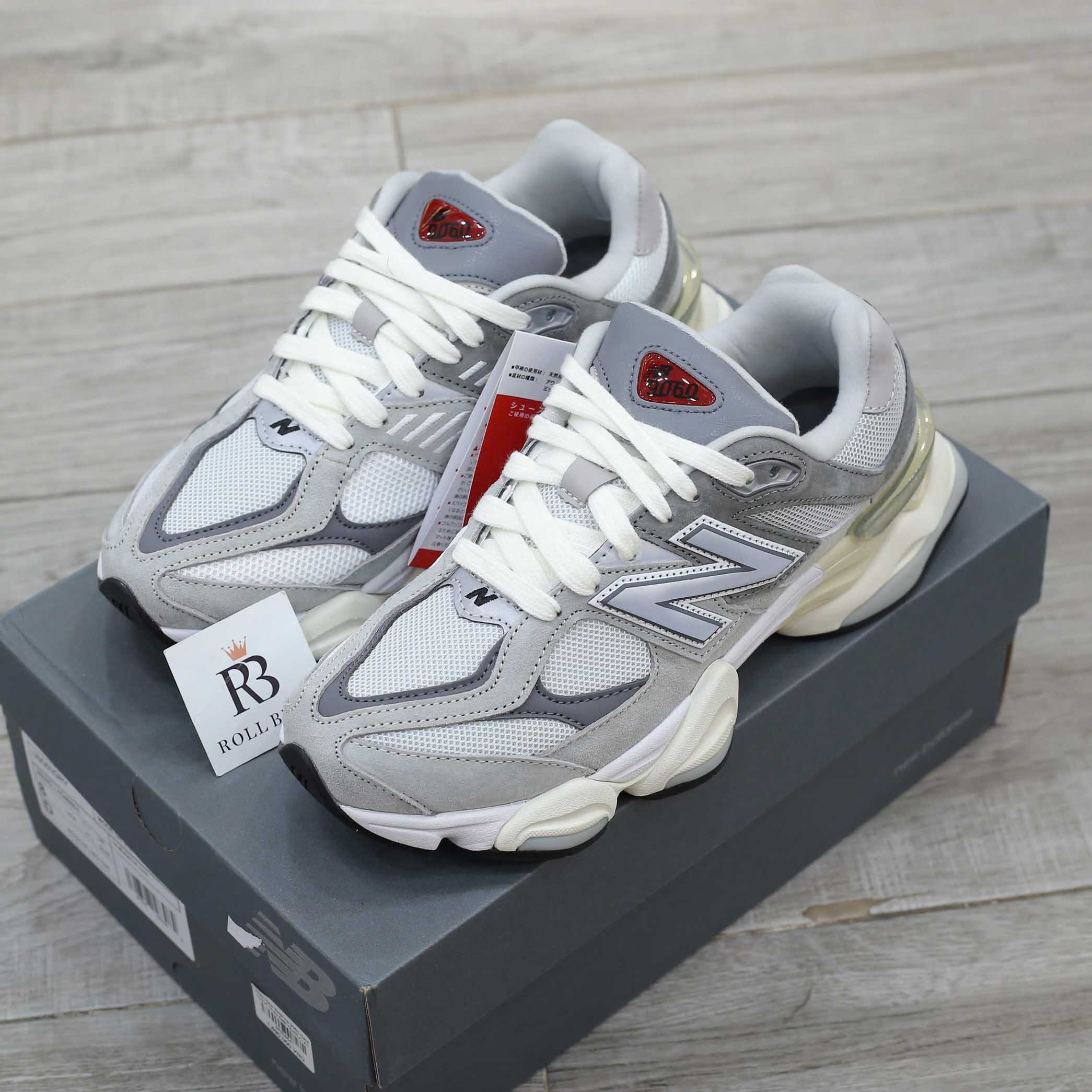 Giày New Balance 9060 Rain Cloud Grey Best Quality