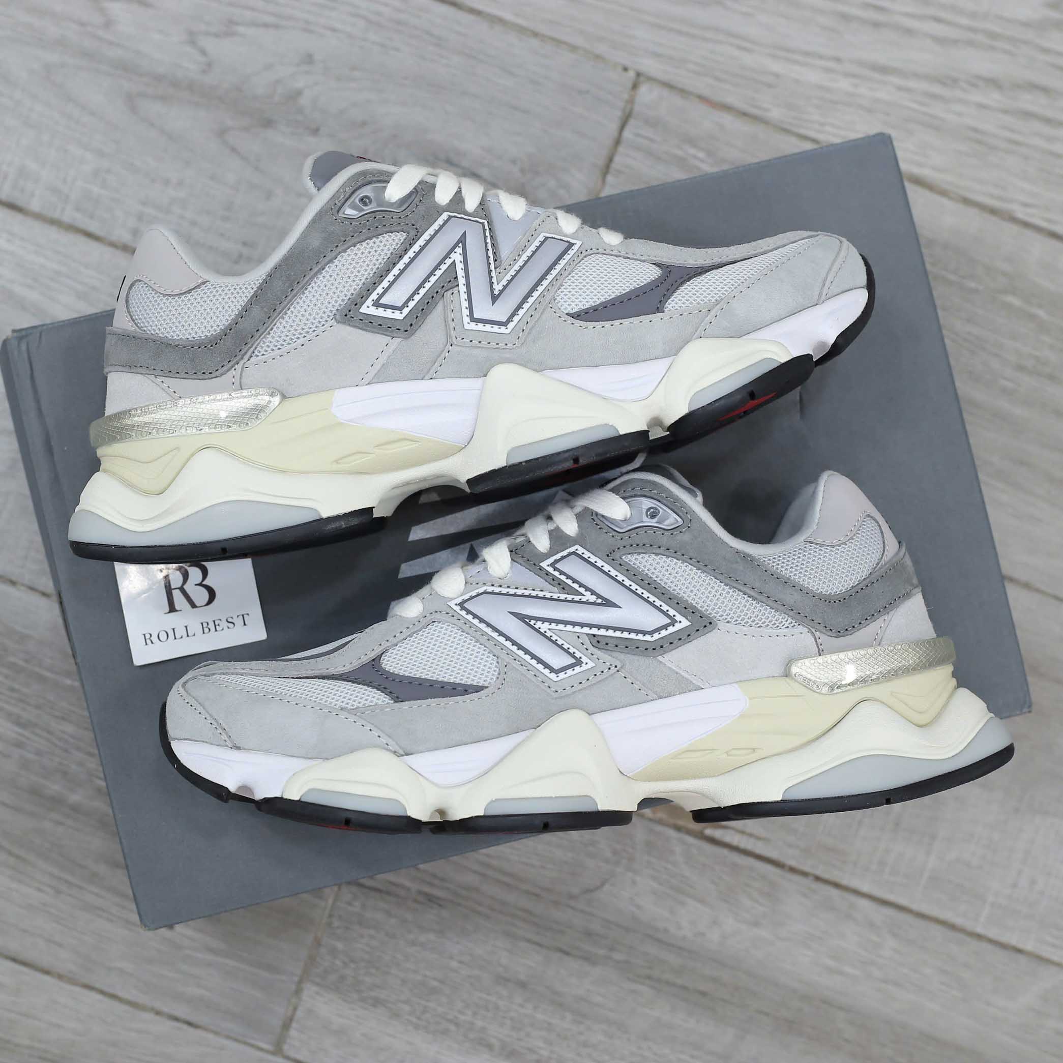 Giày New Balance 9060 Rain Cloud Grey Best Quality