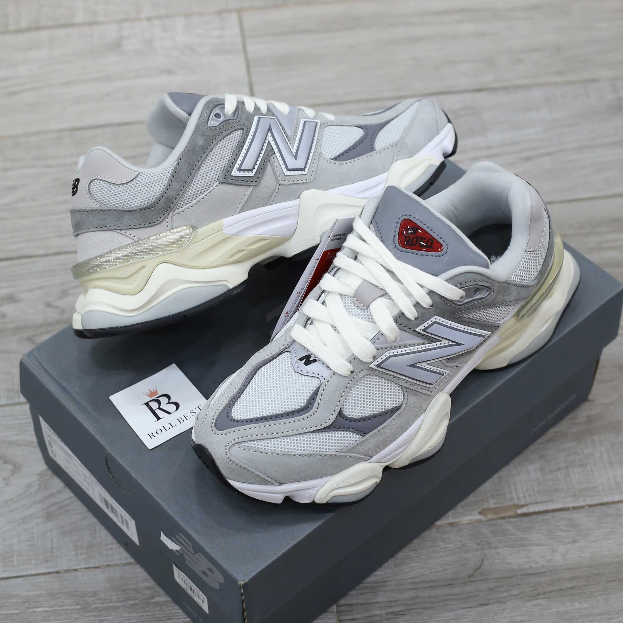 Giày New Balance 9060 Rain Cloud Grey Best Quality
