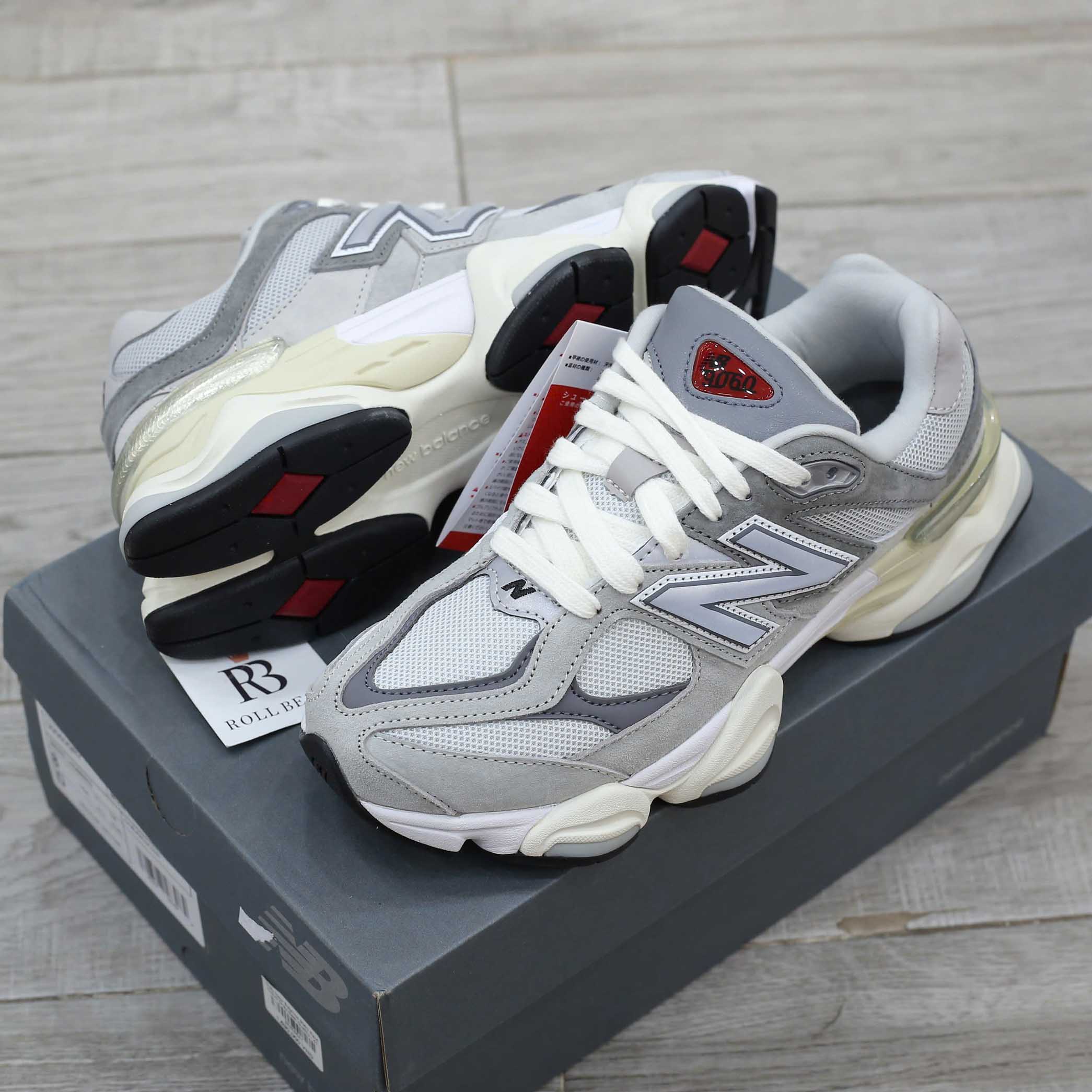 Giày New Balance 9060 Rain Cloud Grey Best Quality