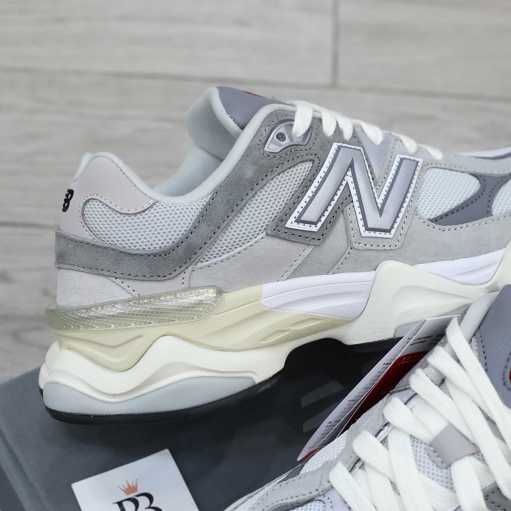 Giày New Balance 9060 Rain Cloud Grey Best Quality