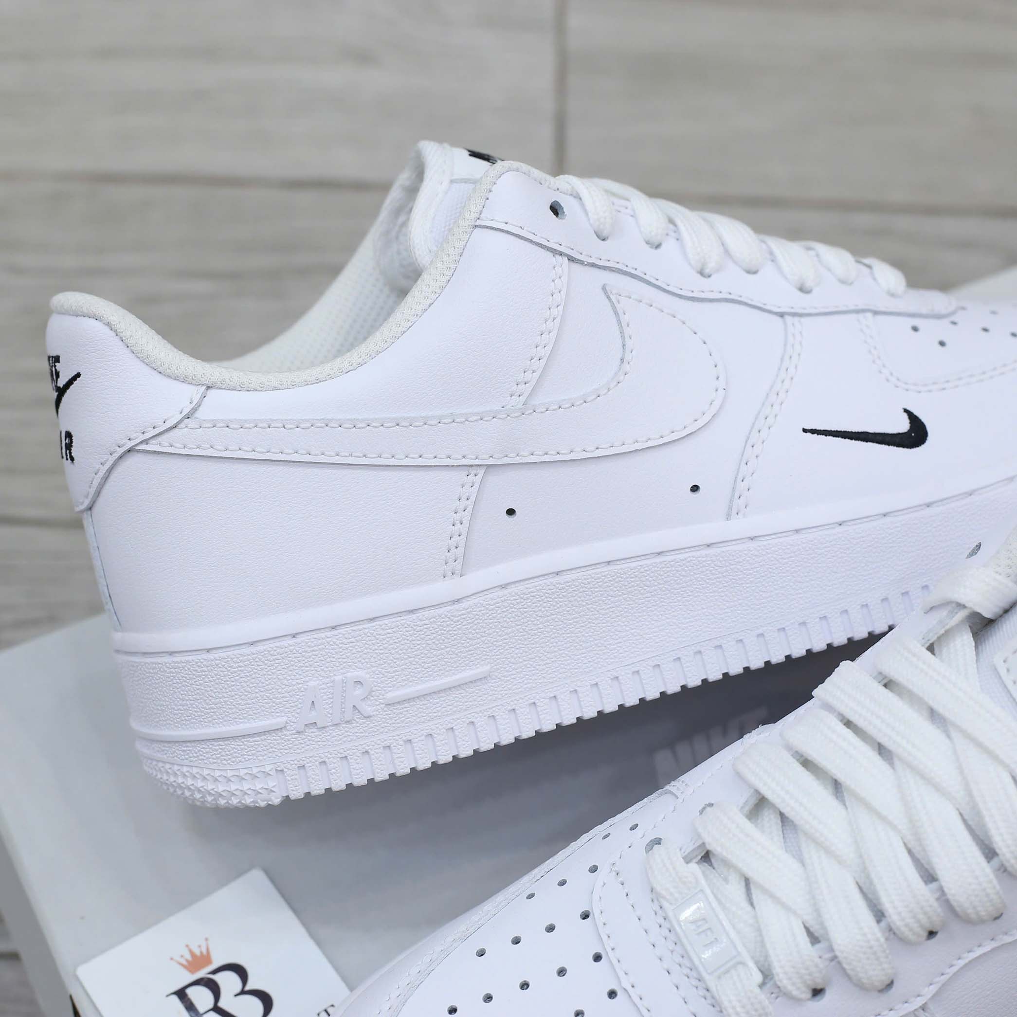 Giày Nike Air Force 1 ’07 Essential Sail-Black Best Quality