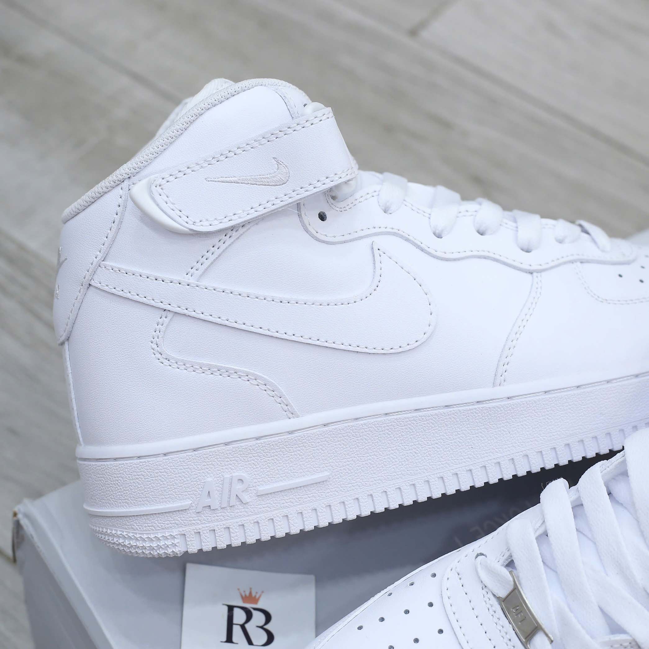 Giày Nike Air Force 1 High ’07 ‘Triple White’ Best Quality