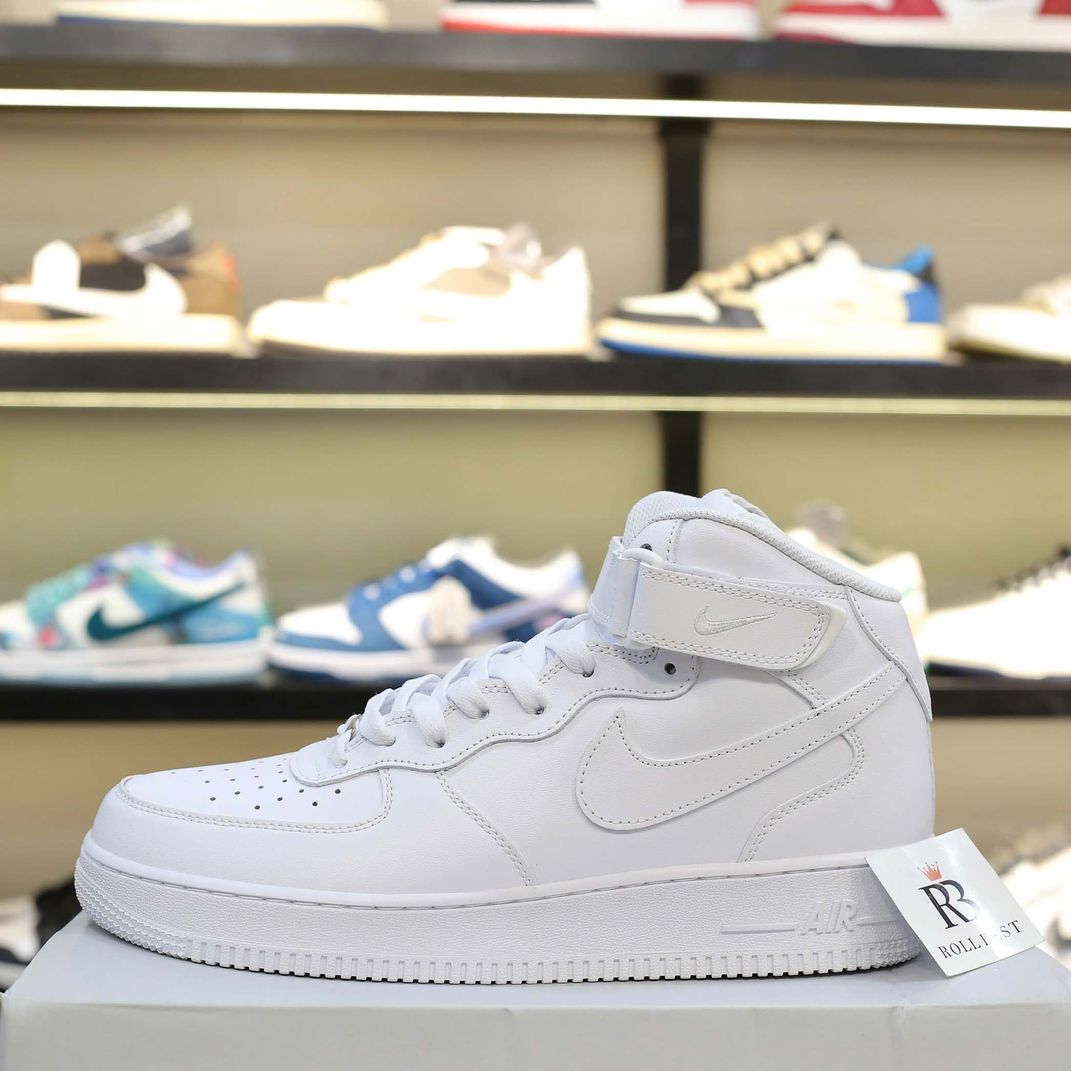 Giày Nike Air Force 1 High ’07 ‘Triple White’ Best Quality