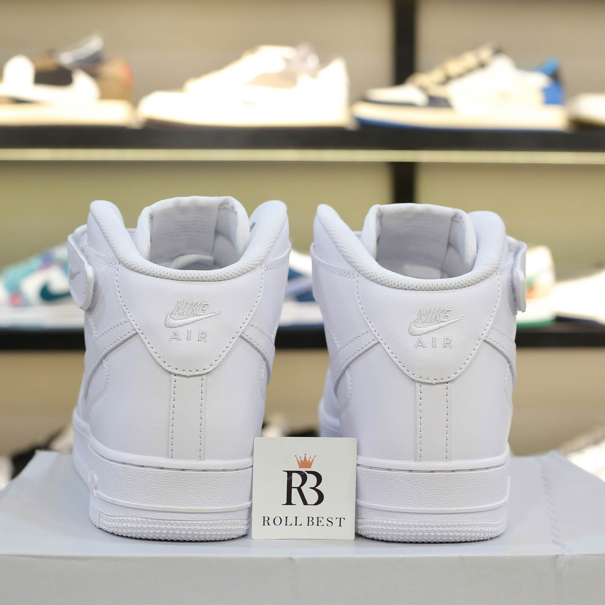 Giày Nike Air Force 1 High ’07 ‘Triple White’ Best Quality