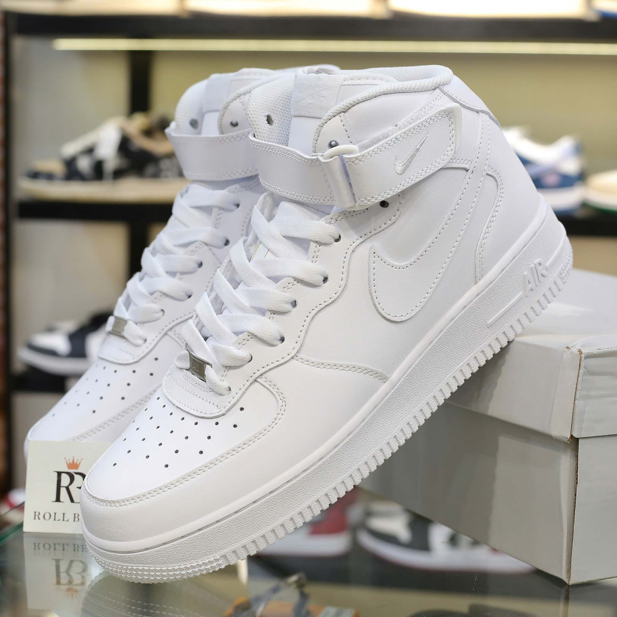 Giày Nike Air Force 1 High ’07 ‘Triple White’ Best Quality