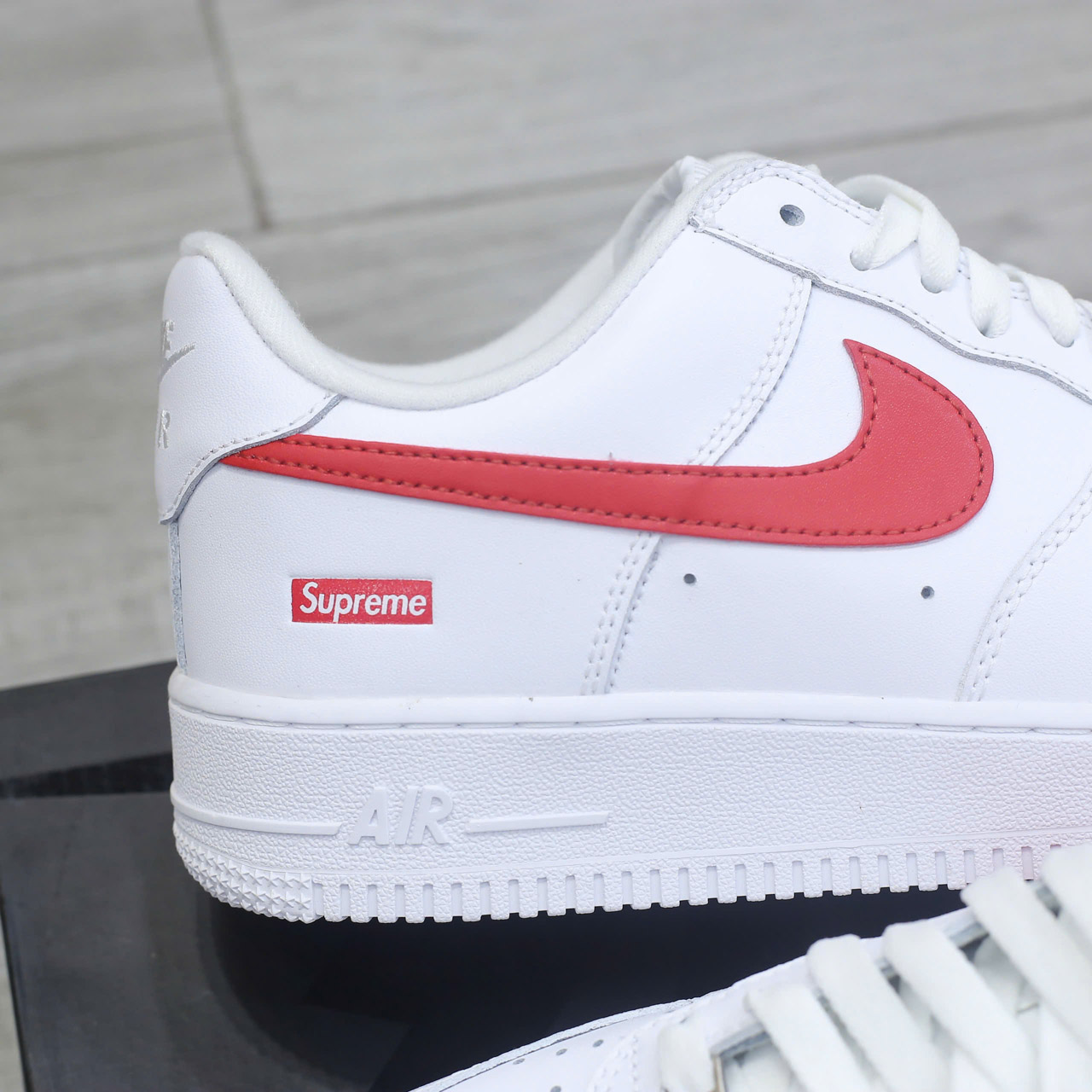 Giày Nike Air Force 1 Low Supreme Shanghai Chuẩn 99% Auth