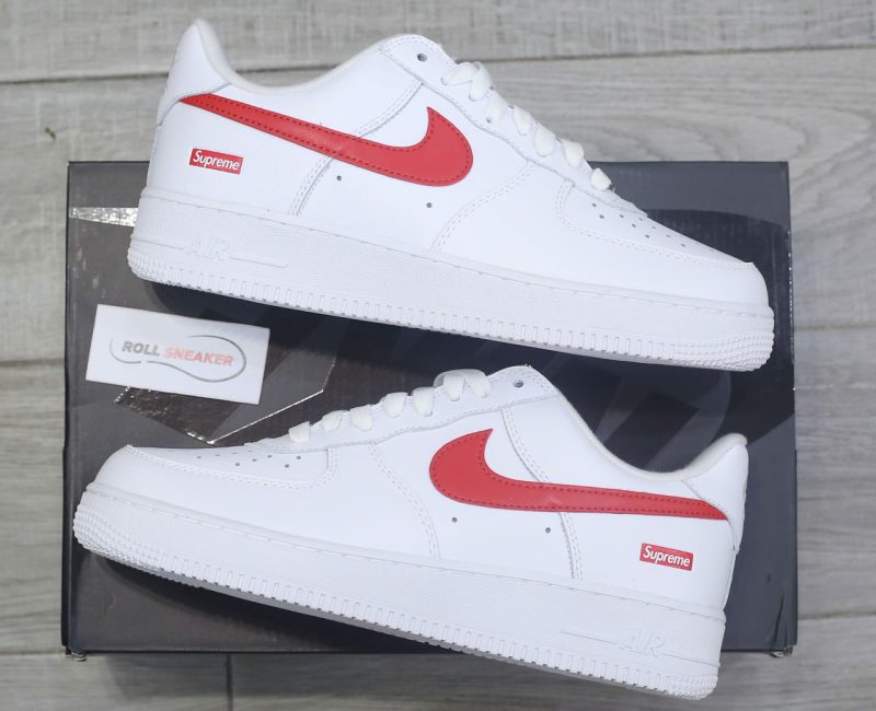 Giày Nike Air Force 1 Low Supreme Shanghai Chuẩn 99% Auth