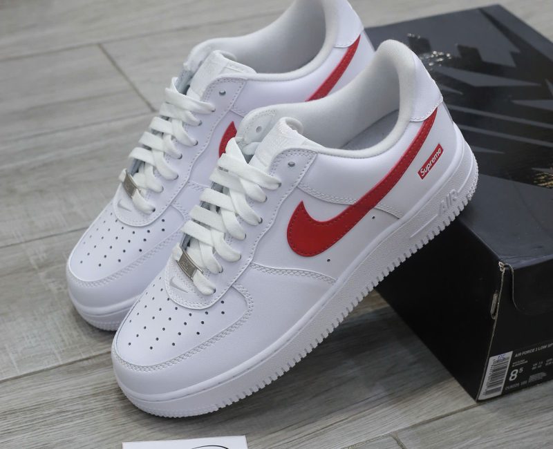 Giày Nike Air Force 1 Low Supreme Shanghai Chuẩn 99% Auth