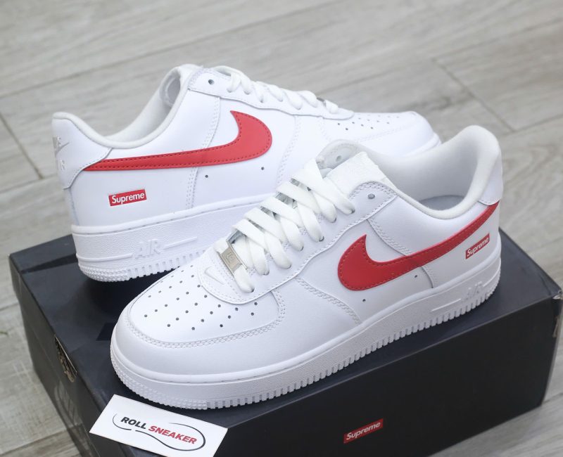 Giày Nike Air Force 1 Low Supreme Shanghai Chuẩn 99% Auth
