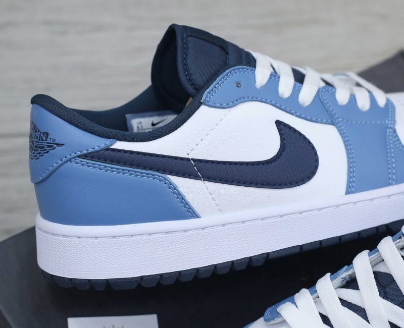 Giày Nike Air Jordan 1 Low Golf White Aegean Storm Best Quality
