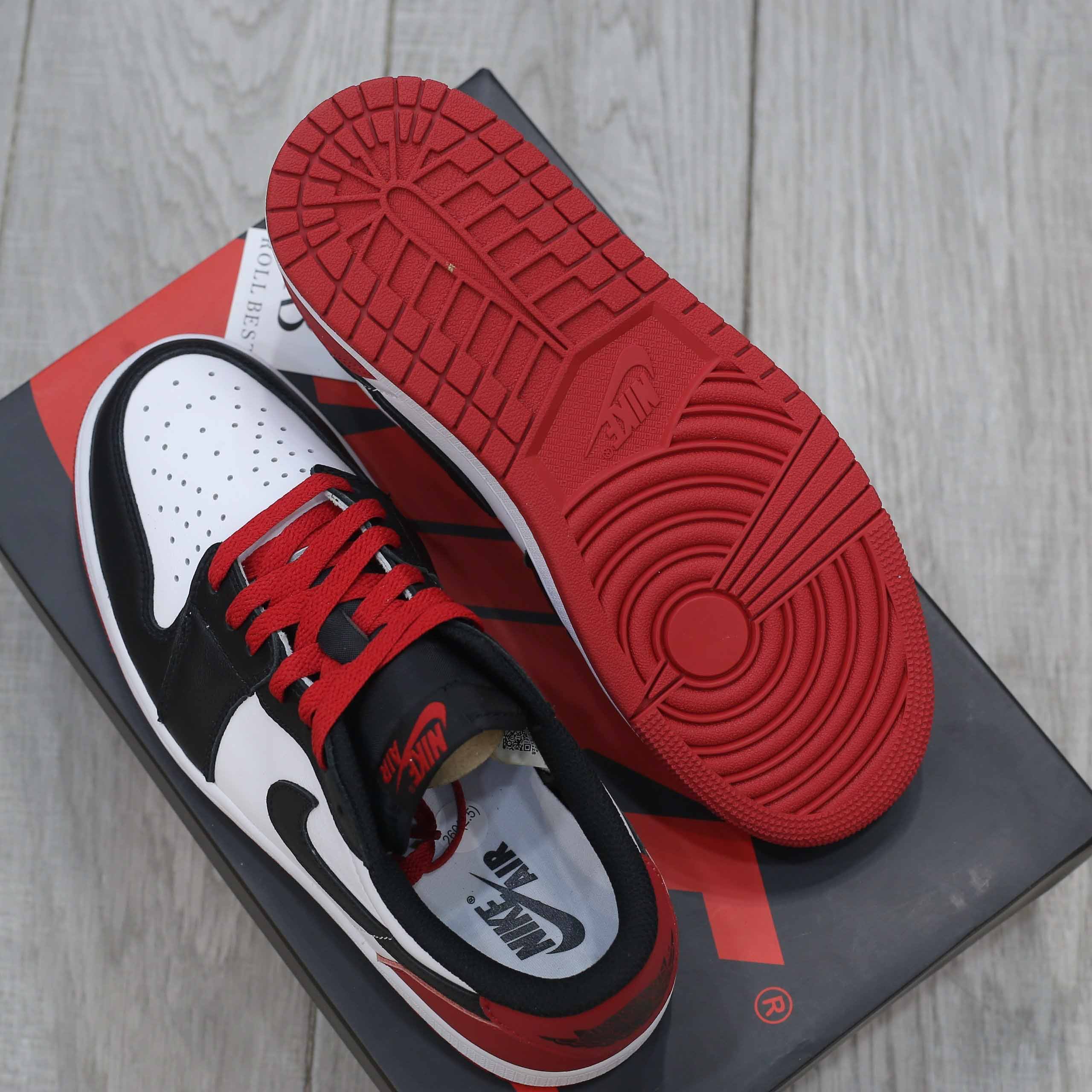 Giày Nike Air Jordan 1 Low OG 'Black Toe' Best Quality