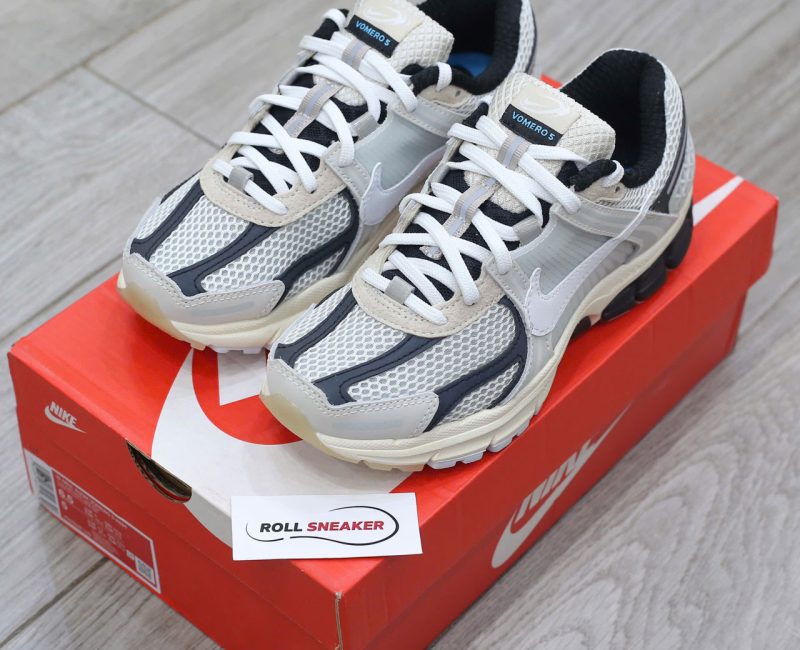 Giày Nike Zoom Vomero 5 Supersonic Light Bone Black Chuẩn 99% Auth