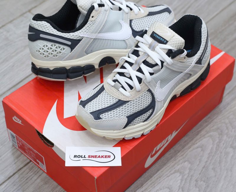 Giày Nike Zoom Vomero 5 Supersonic Light Bone Black Chuẩn 99% Auth