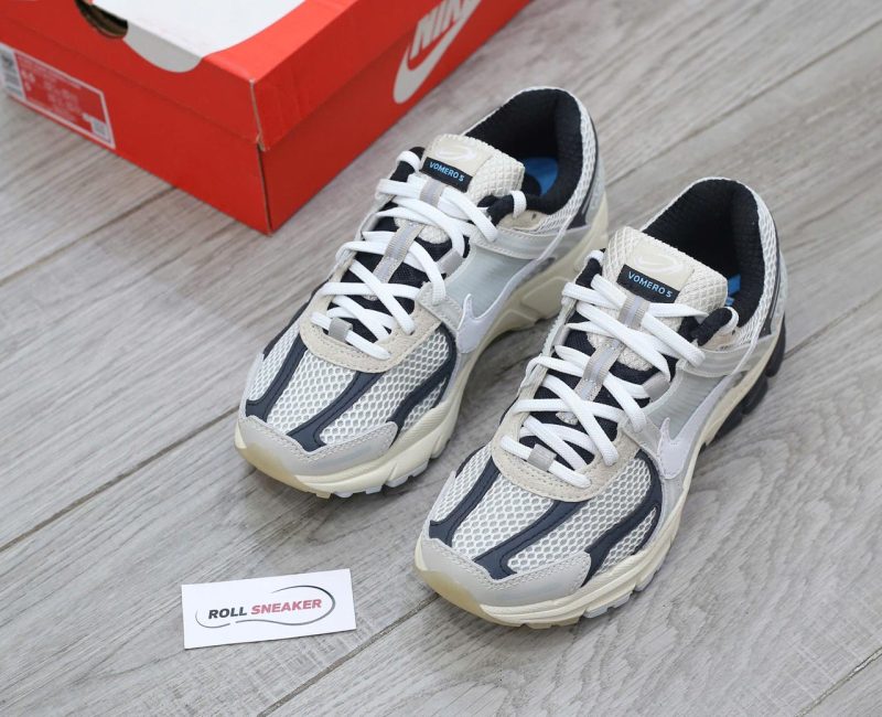 Giày Nike Zoom Vomero 5 Supersonic Light Bone Black Chuẩn 99% Auth
