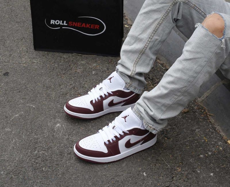 Onfeet Giày Air Jordan 1 Low ‘Eclipse Bronze’ Best Quality