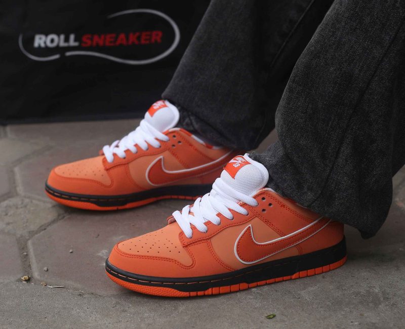 Onfeet Giày Nike SB Dunk Low Concepts Orange Lobster Best Quality