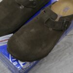 Dép Birkenstock Boston Soft Footbed Mocha Màu Nâu Đậm