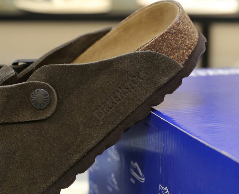 Dép Birkenstock Boston Soft Footbed Mocha Màu Nâu Đậm