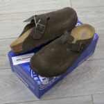 Dép Birkenstock Boston Soft Footbed Mocha Màu Nâu Đậm