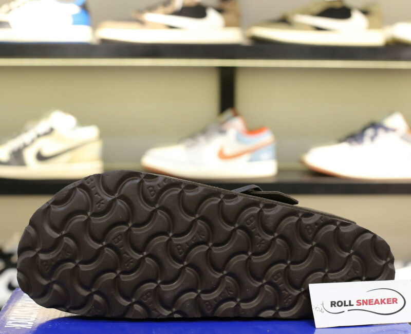 Dép Birkenstock Boston Soft Footbed Mocha Màu Nâu Đậm