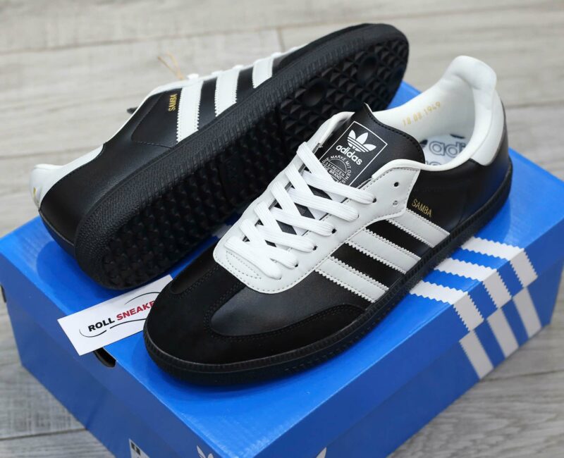 Giày Adidas Samba OG 75th Anniversary Pack Black Like Auth