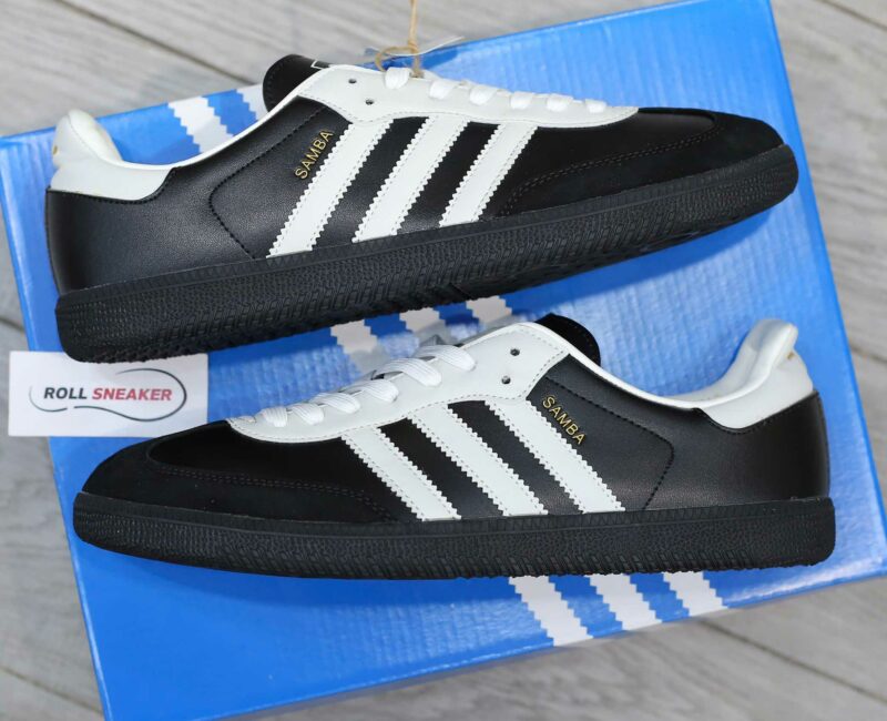 Giày Adidas Samba OG 75th Anniversary Pack Black Like Auth