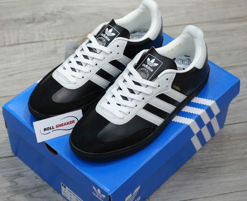 Giày Adidas Samba OG 75th Anniversary Pack Black Like Auth