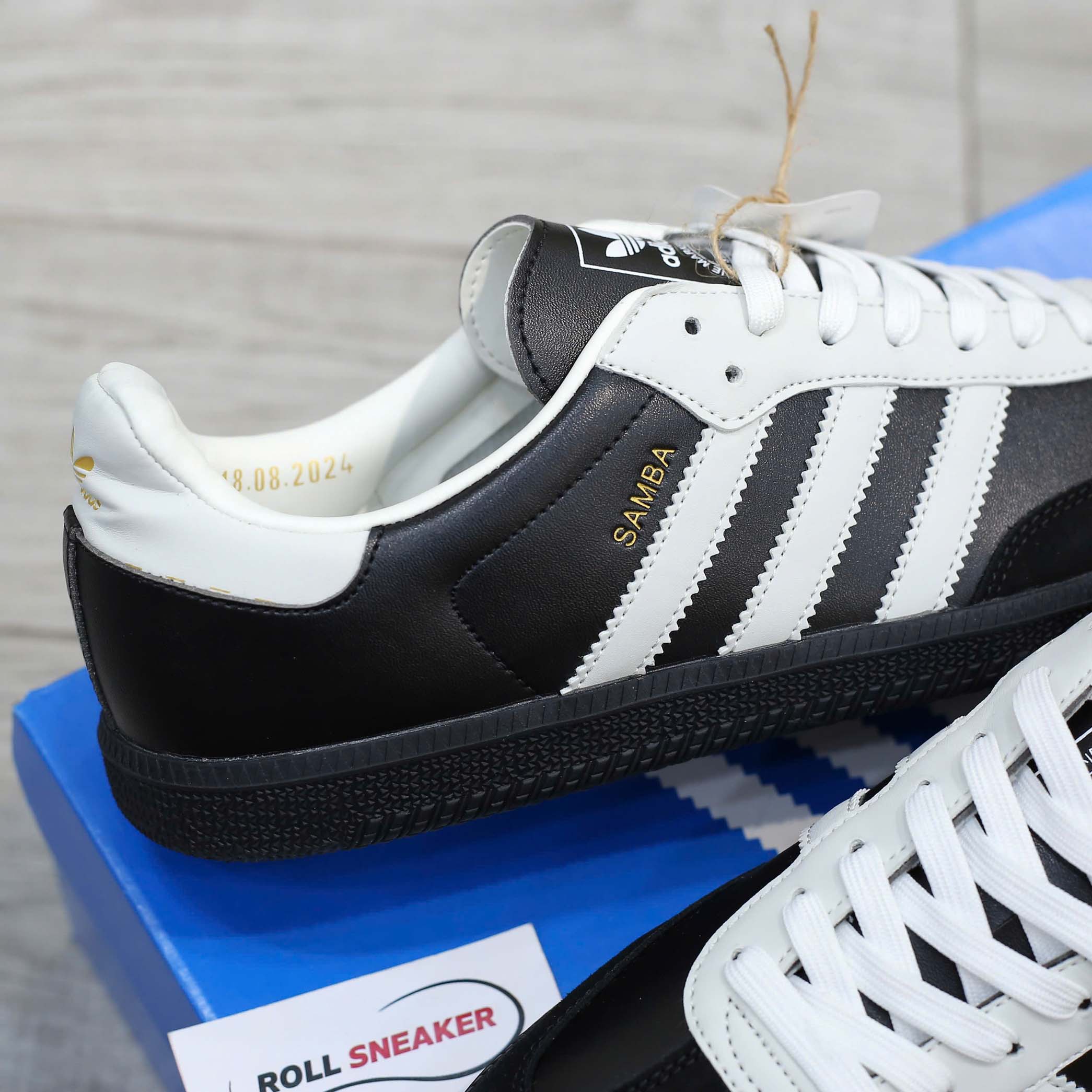 Giày Adidas Samba OG 75th Anniversary Pack Black Like Auth