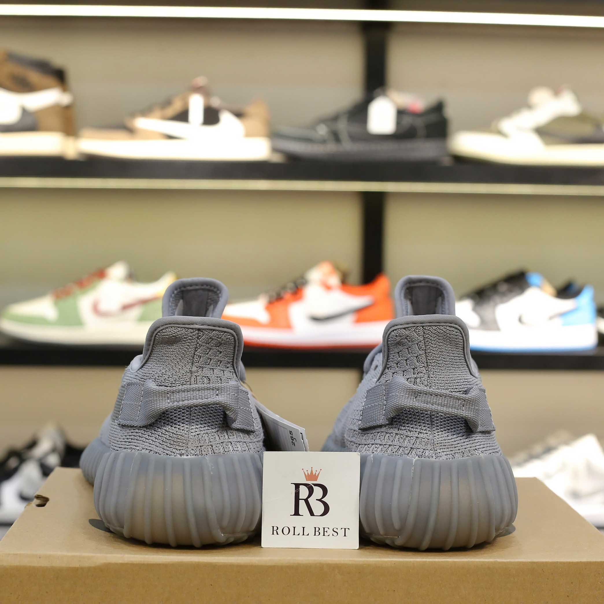 Giày Adidas Yeezy Boost 350 V2 Steel Grey Real