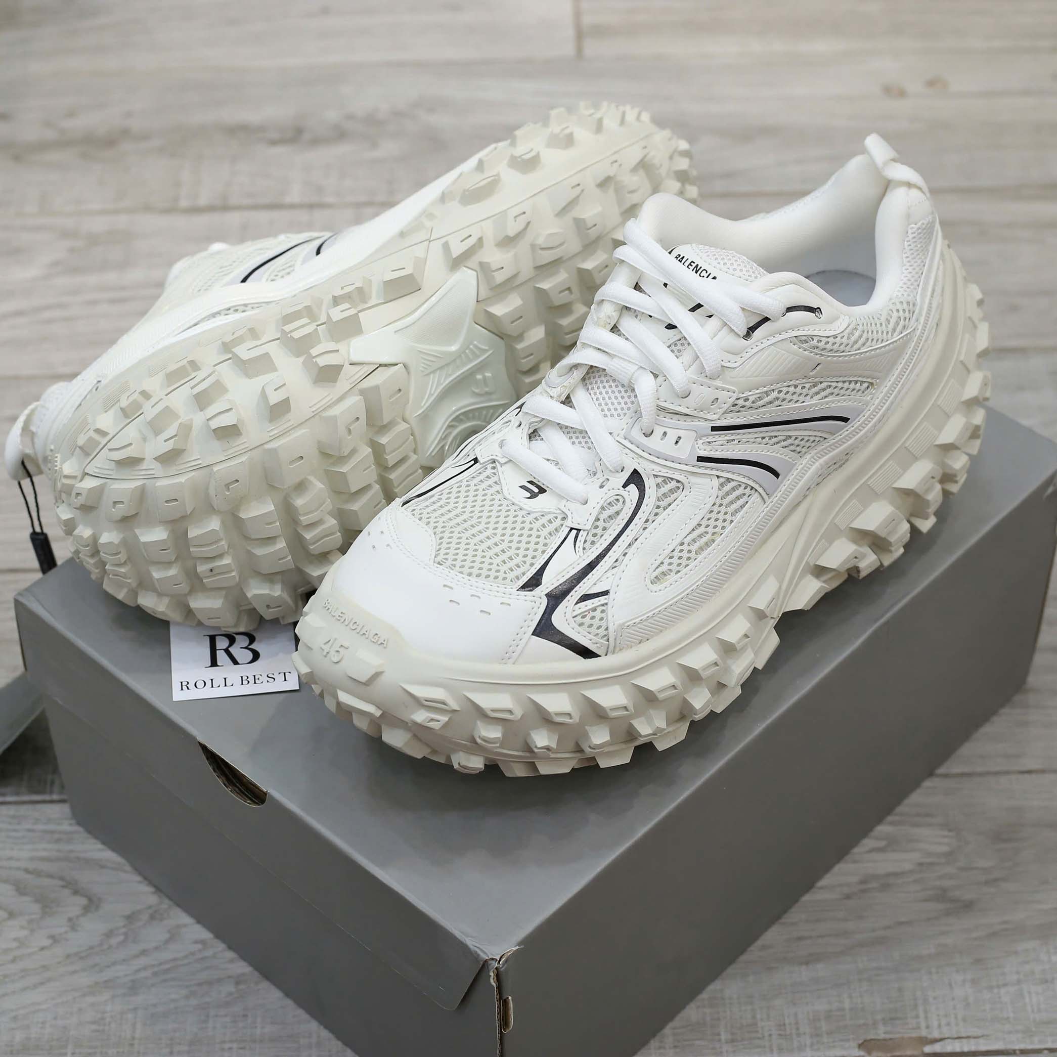 Giày Balenciaga x Adidas Defender White Best Quality