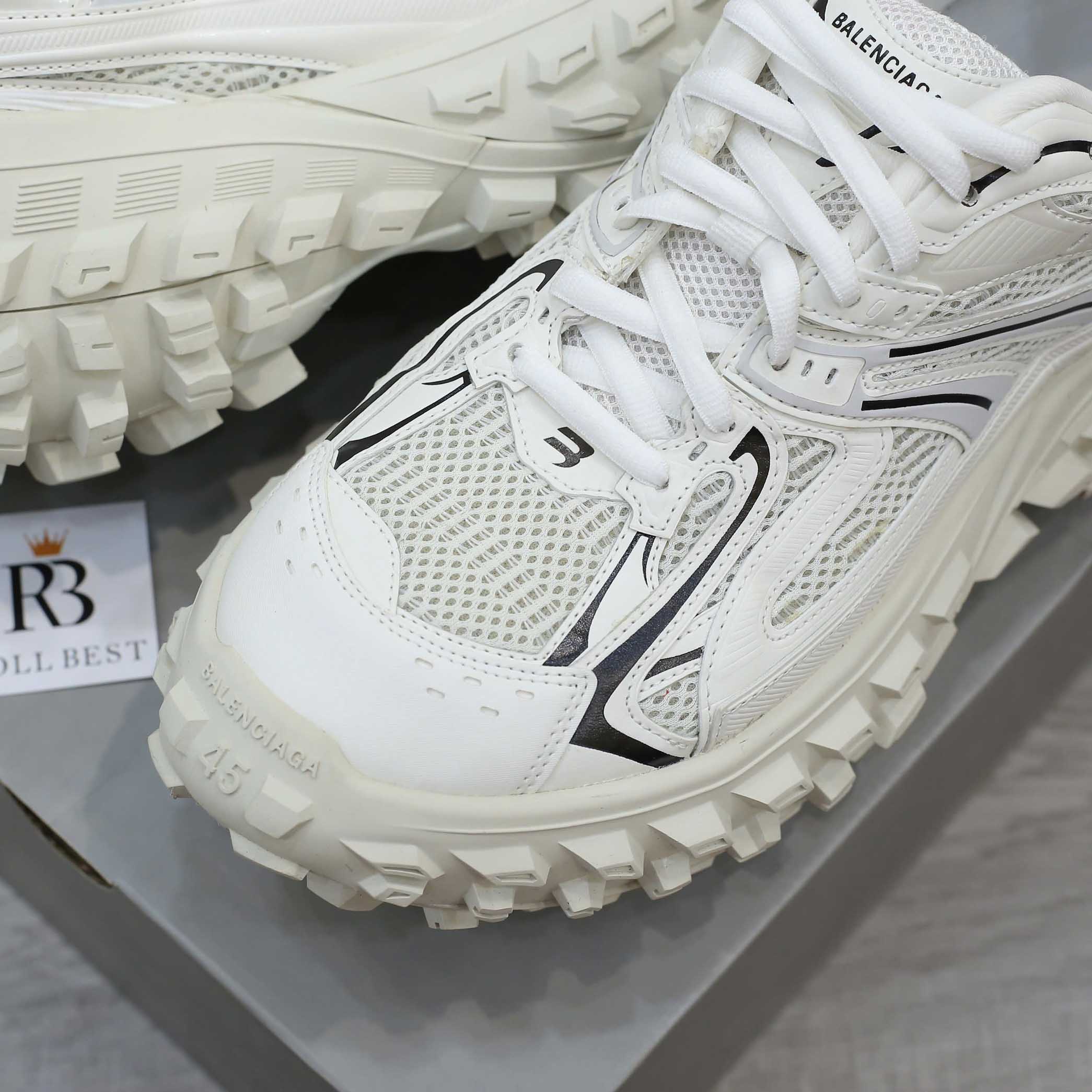Giày Balenciaga x Adidas Defender White Best Quality