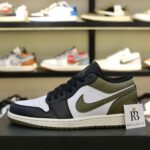 Giày Nike Air Jordan 1 Low Black Toe Medium Olive Men’s Best Quality