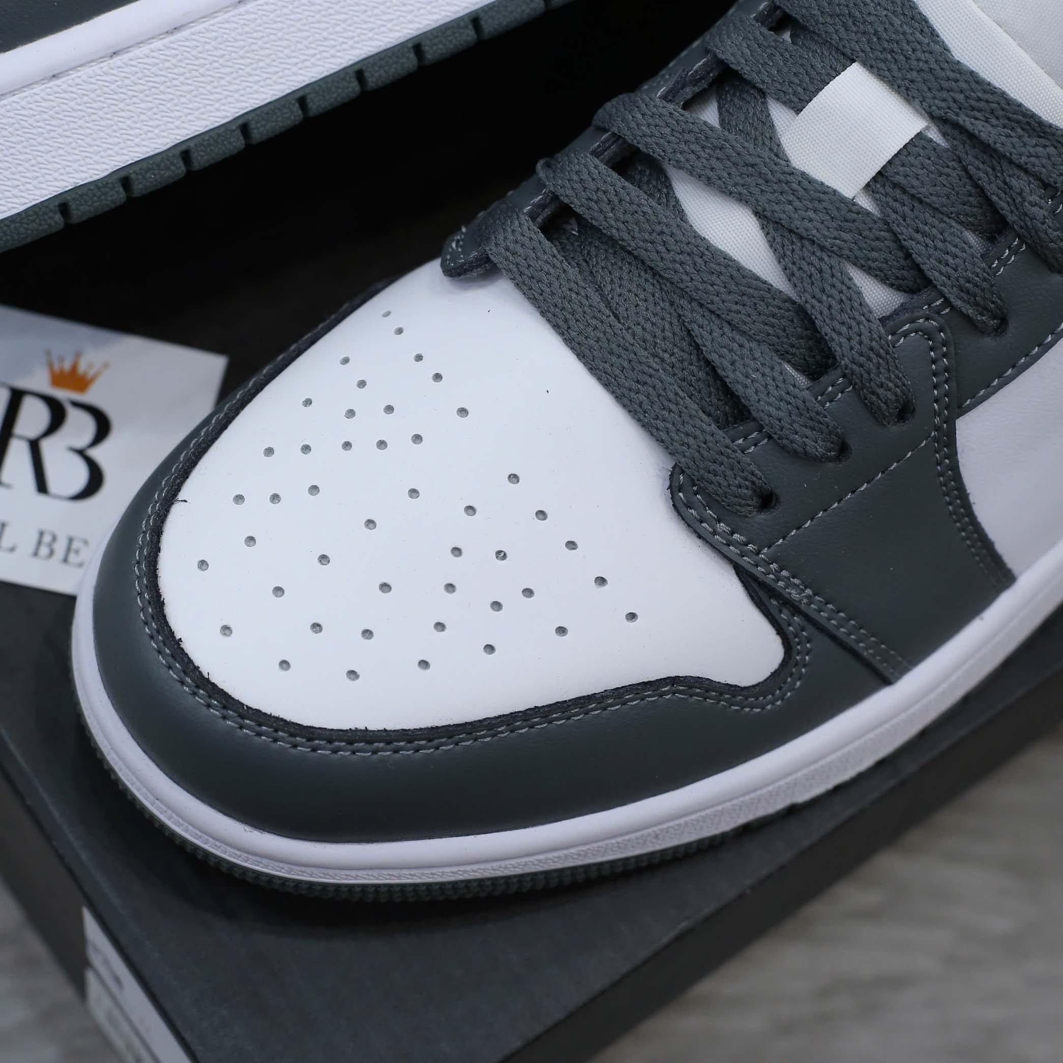Giày Nike Air Jordan 1 Low Iron Grey Best Quality