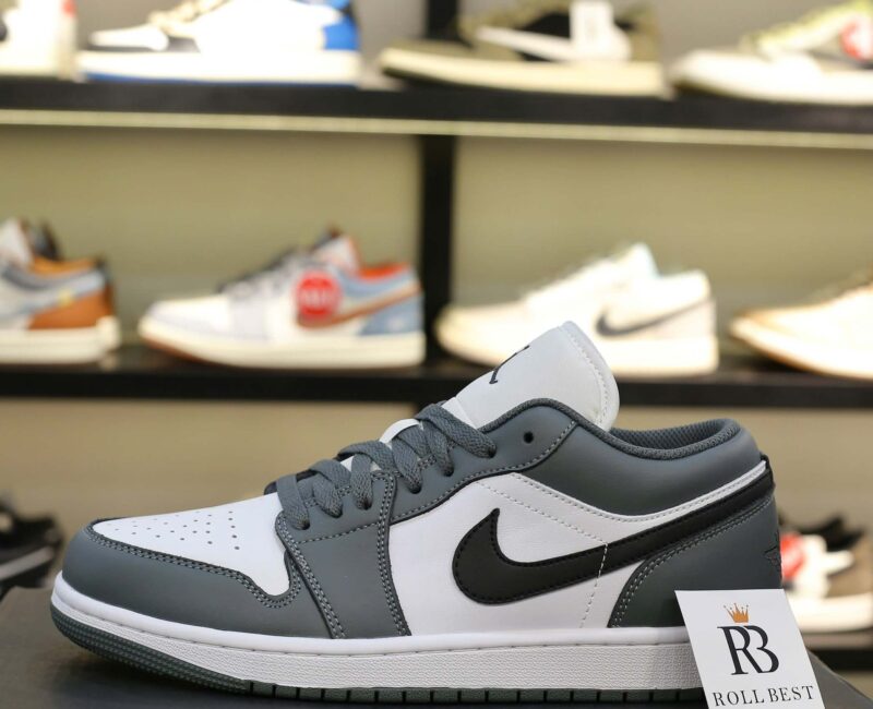 Giày Nike Air Jordan 1 Low Iron Grey Best Quality